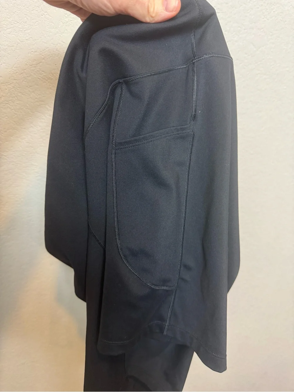 Nike Plus Size High-Rise Women's Bike Athletic Shorts with Side Pockets Black 2X